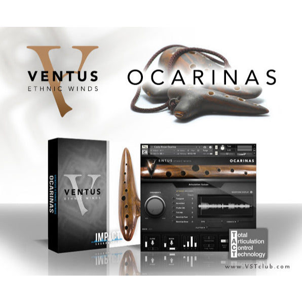 Ventus Ocarinas  Impact Soundworks (Win/Mac) *Kontakt Library*