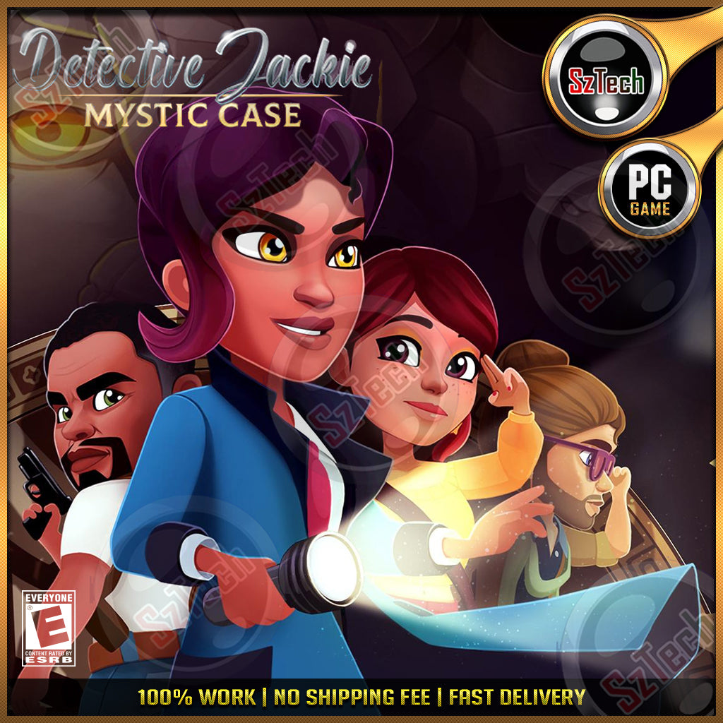 Detective Jackie - Mystic Case [PC GAME]  [ DIGITAL DOWNLOAD] Classic GamesAdventure Casual GameNostalgia Game