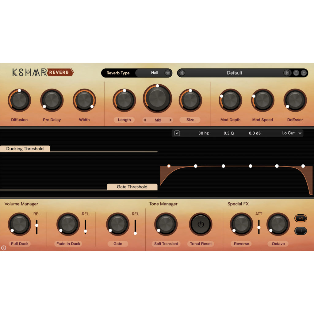 KSHMR Reverb  (Windows/Mac) VST2, VST3, AAX