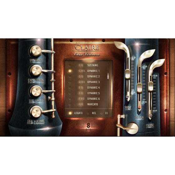 Claire Oboe Virtuoso  8Dio (Win/Mac) *Kontakt Library*