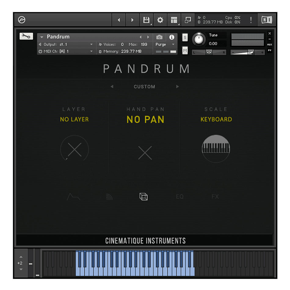 Pandrum  Cinematique Instruments (Win/Mac) *Kontakt Library*