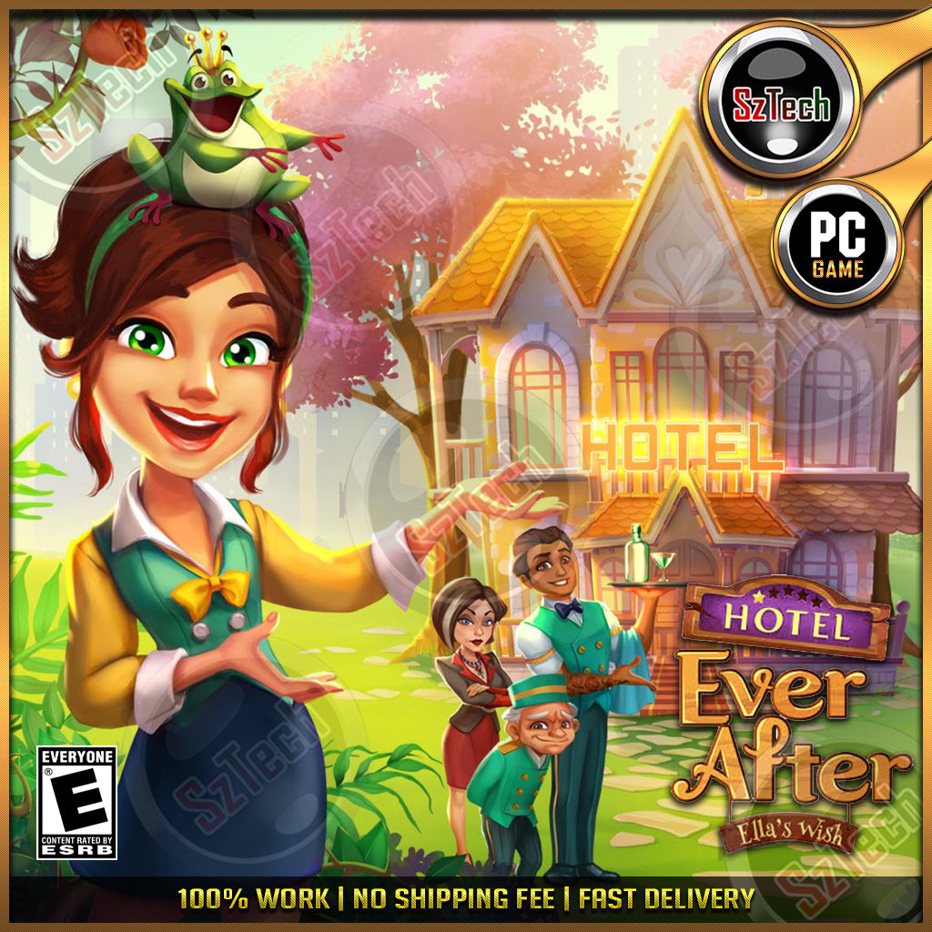 Hotel Ever After Ellas Wish [PC GAME]  [ DIGITAL DOWNLOAD] Classic GamesAdventure Casual Action GameNostalgia Game