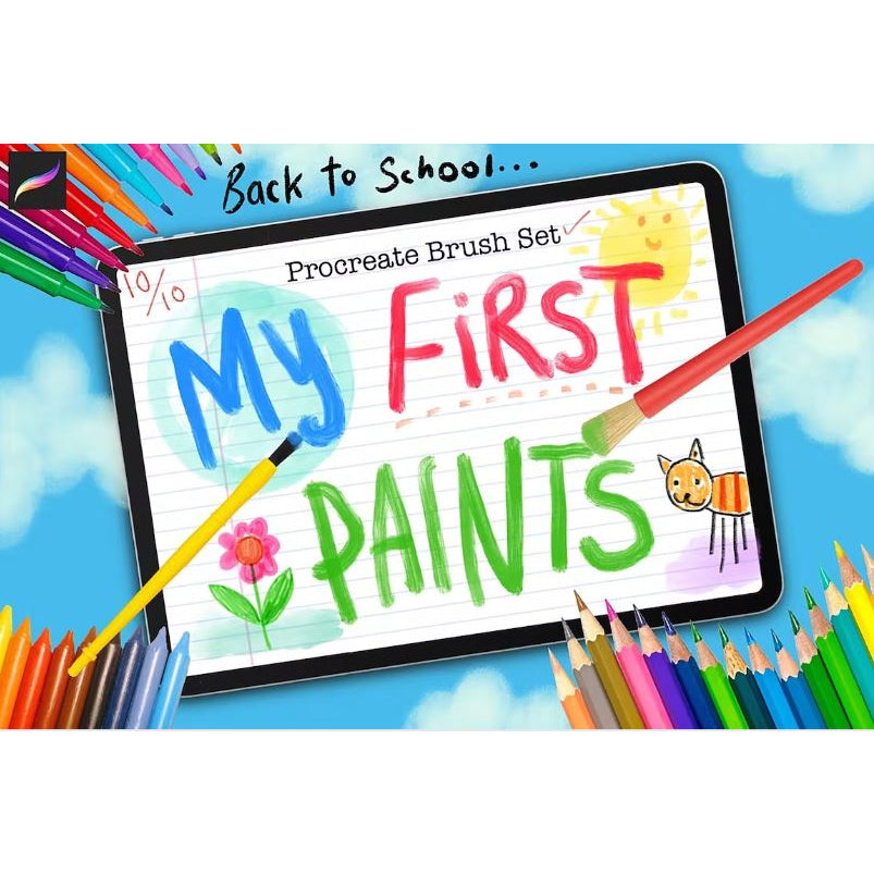 Procreate【1348】My First Paints 油漆盒