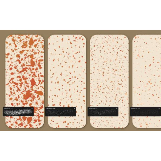 Procreate【1430】Terrazzo 水磨石碎花
