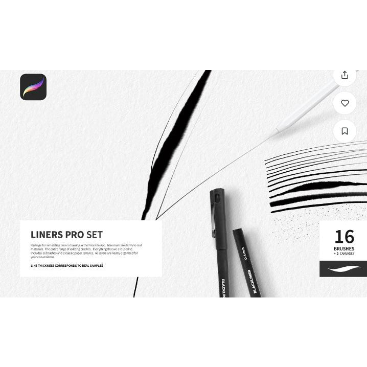 Procreate【1185】Liner Pro专业勾线