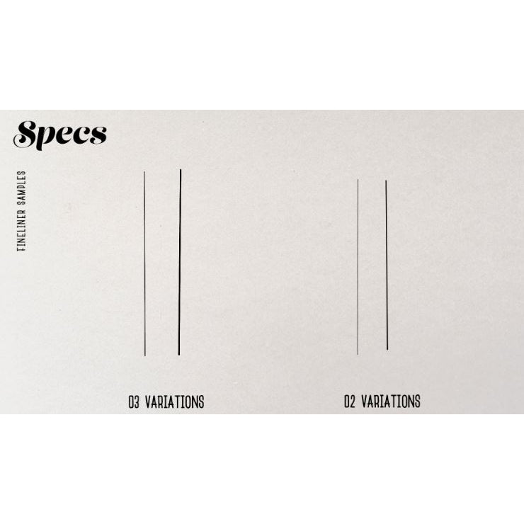 Procreate【1304】FineLiner Ink 钢笔线条