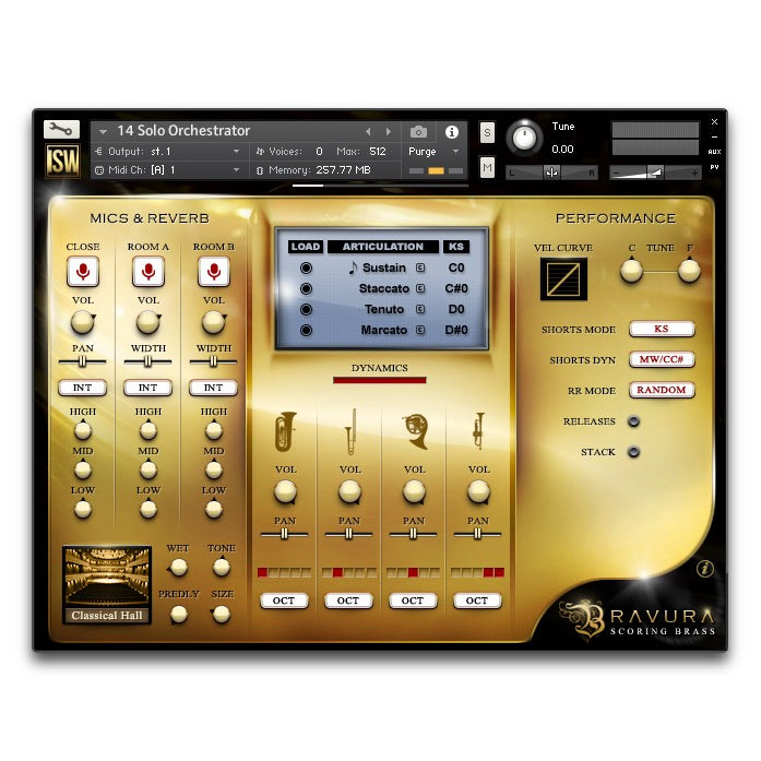 Bravura Scoring Brass  Impact Soundworks (Win/Mac) *Kontakt Library*