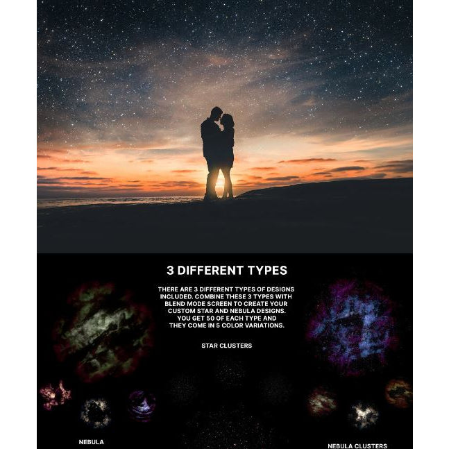 Procreate and PHOTOSHOP【1487】Nebula 宇宙星云