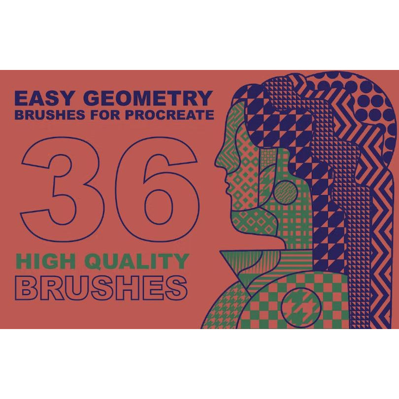 Procreate【1079】Easy Geometry 个性几何