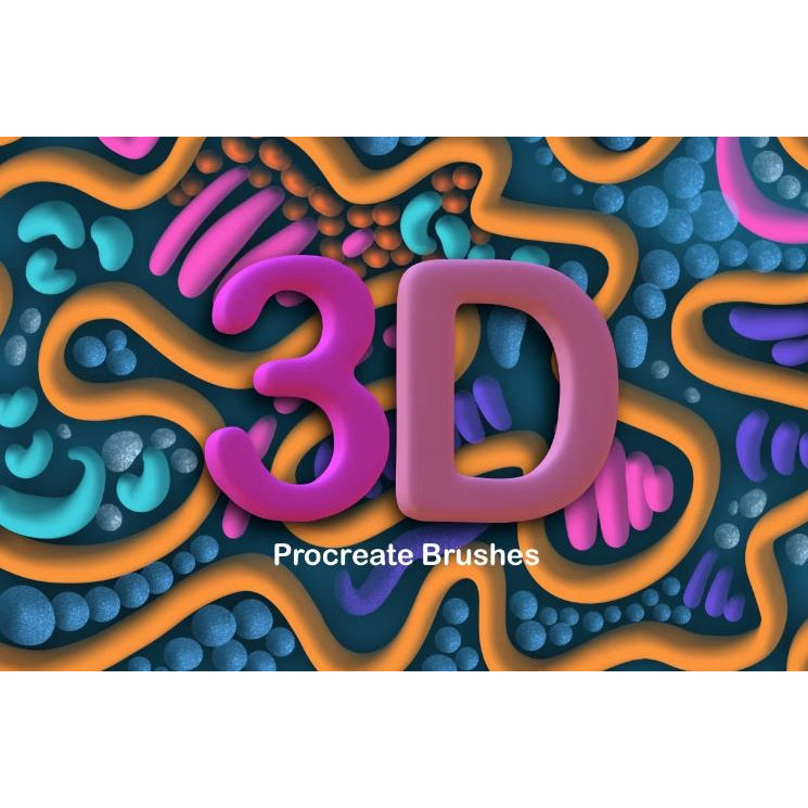 Procreate【1354】POP 3D