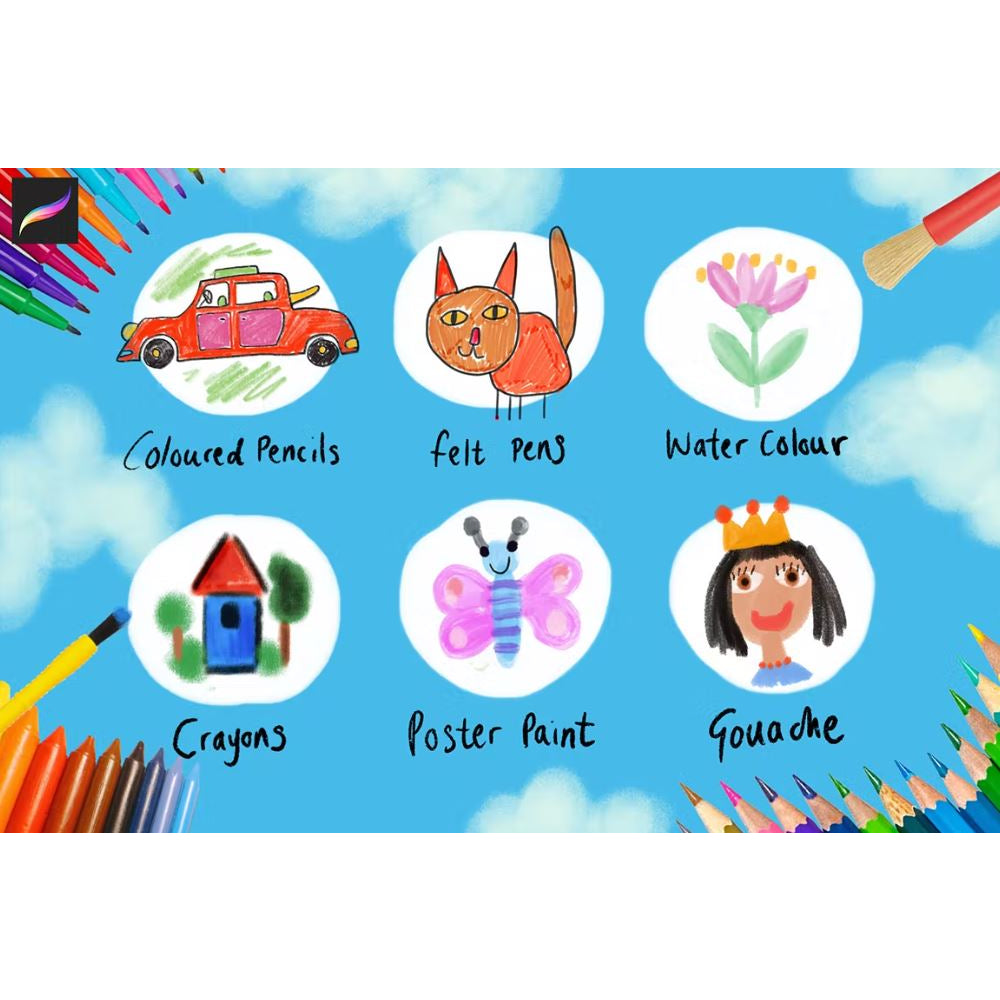 Procreate【1348】My First Paints 油漆盒