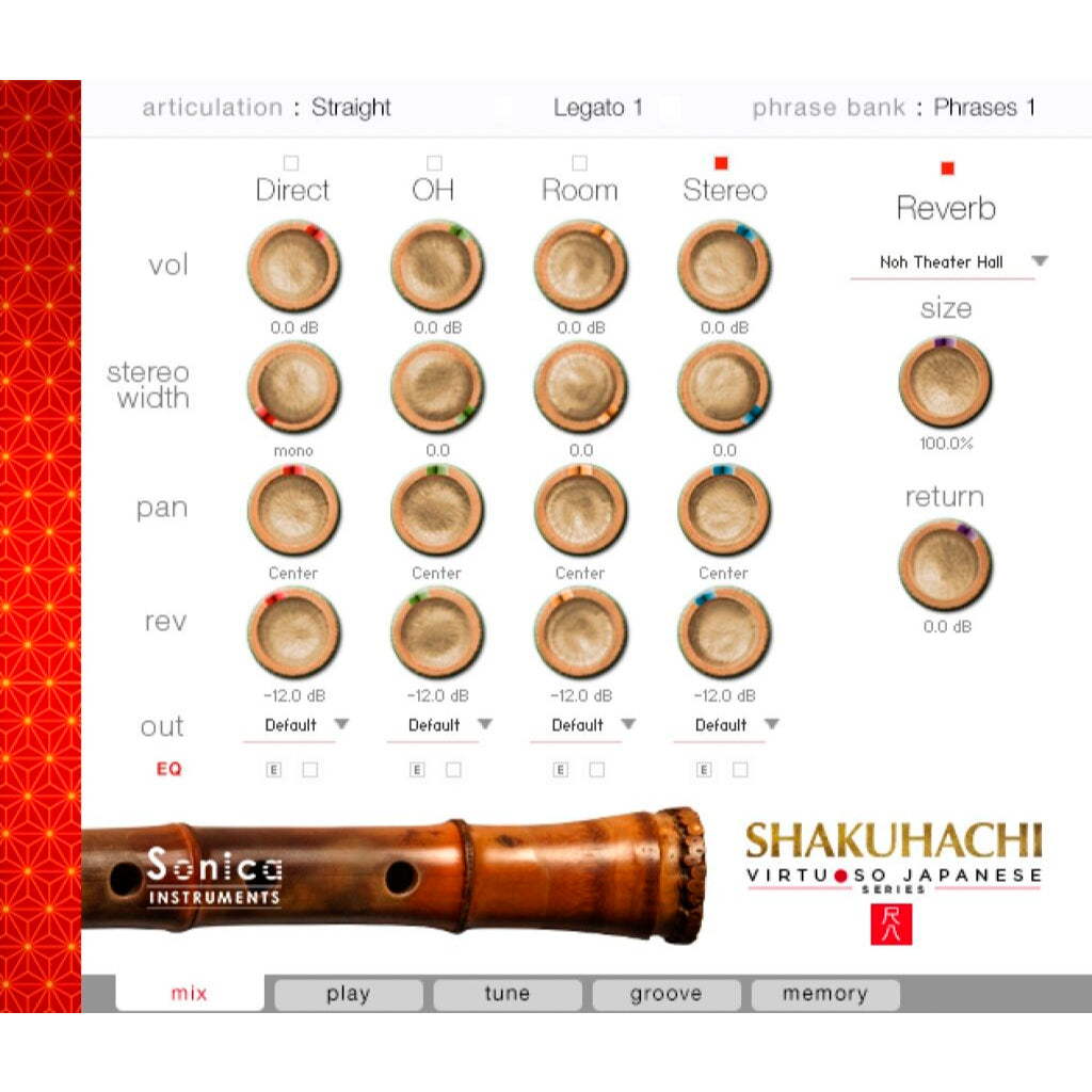 SHAKUHACHI  Sonica Instruments (Win/Mac) *Kontakt Library*