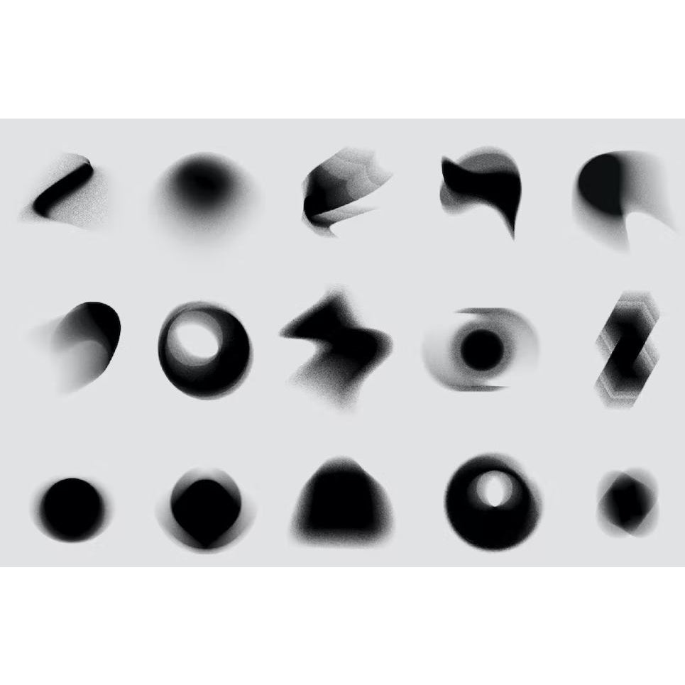 Procreate【1001】GrainyStamps 颗粒肌理