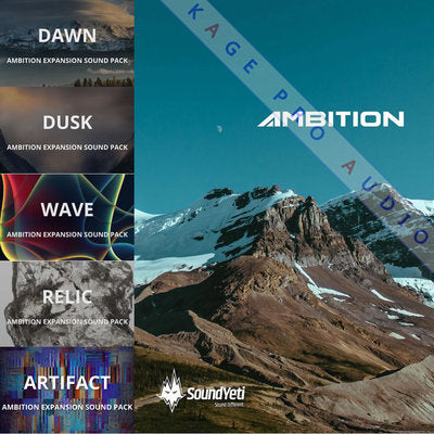 Ambition + 5 Expansion  Sound Yeti (Win/Mac) *Kontakt Library*