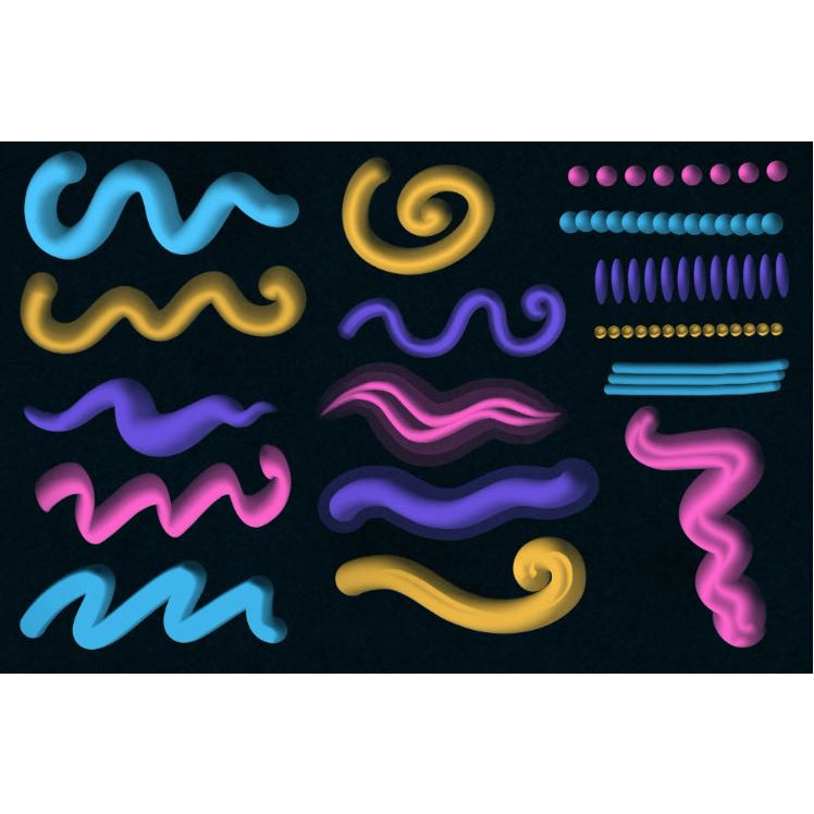 Procreate【1354】POP 3D