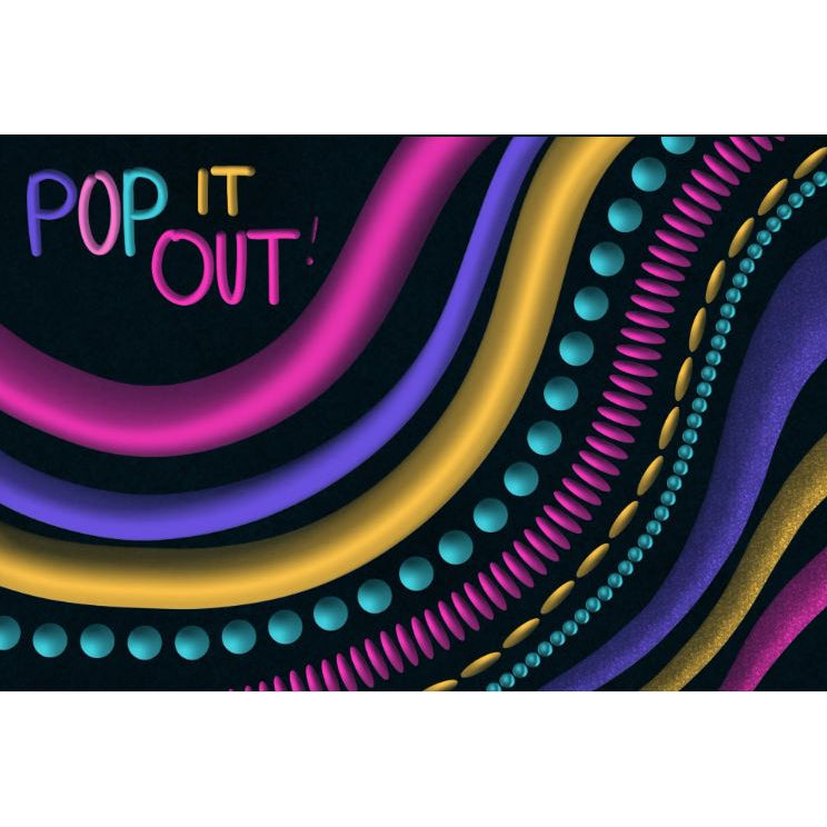 Procreate【1354】POP 3D