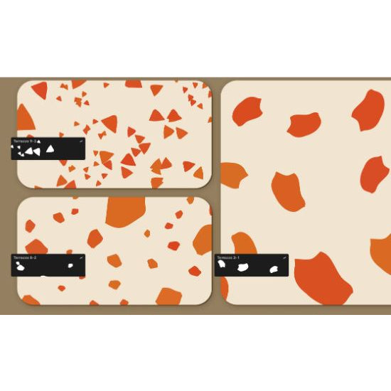 Procreate【1430】Terrazzo 水磨石碎花