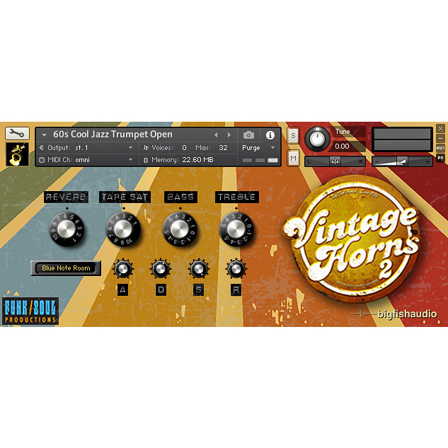 Vintage Horns  Big Fish Audio (Win/Mac) *Kontakt Library*