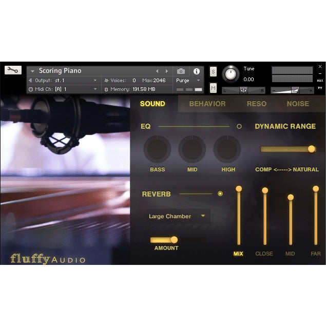 Scoring Piano  Fluffy Audio (Win/Mac) *Kontakt Library*