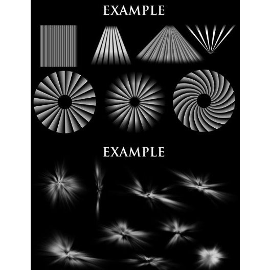 Procreate and PHOTOSHOP【1494】Light and Burst 光线效果