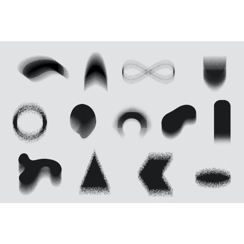 Procreate【1001】GrainyStamps 颗粒肌理