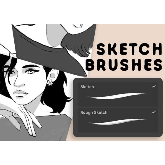 Procreate FeminiBrush- Procreate Brushes