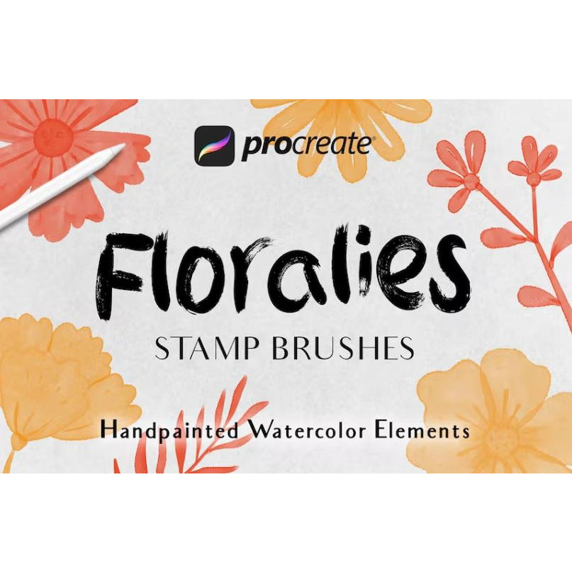 Procreate【1099】Floralies 花草手绘