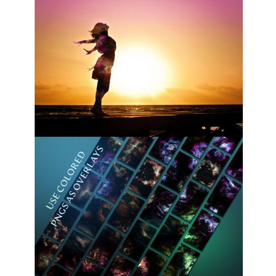 Procreate and PHOTOSHOP【1487】Nebula 宇宙星云