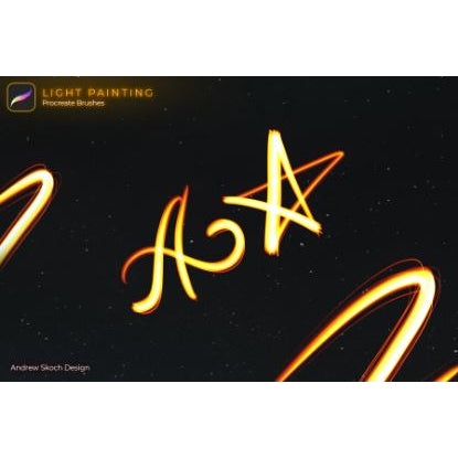 Procreate【1257】light painting 光绘