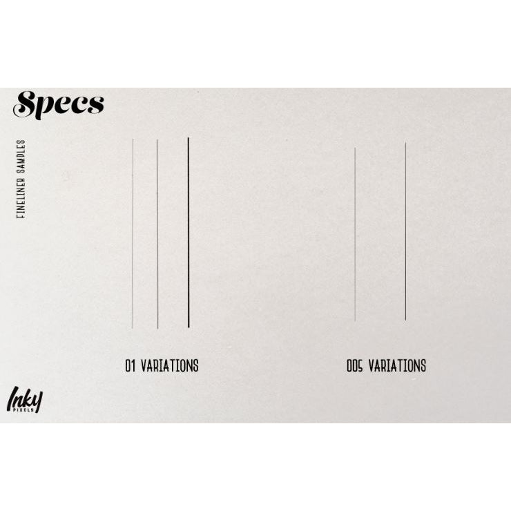 Procreate【1304】FineLiner Ink 钢笔线条