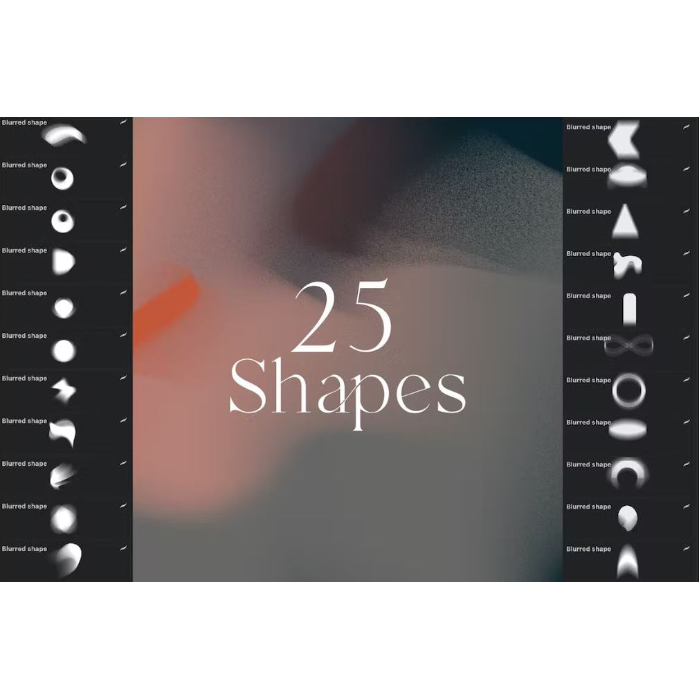 Procreate【1001】GrainyStamps 颗粒肌理