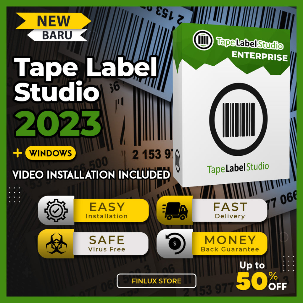 [VIDEO] Tape Label Studio Enterprise 2023.3.0 Lifetime For Windows (64-Bit)