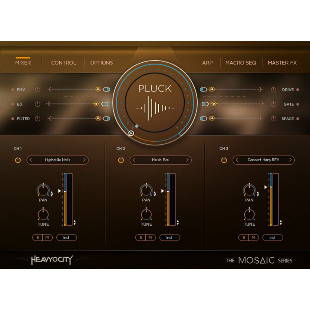 Mosaic Pluck  Heavyocity (Win/Mac) *Kontakt Library*