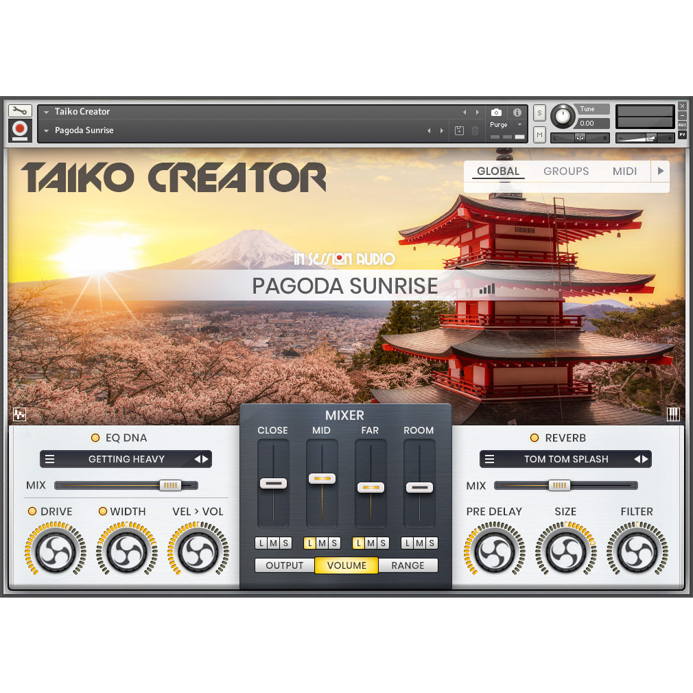 Taiko Creator  In Session Audio  (Win/Mac) *Kontakt Library*