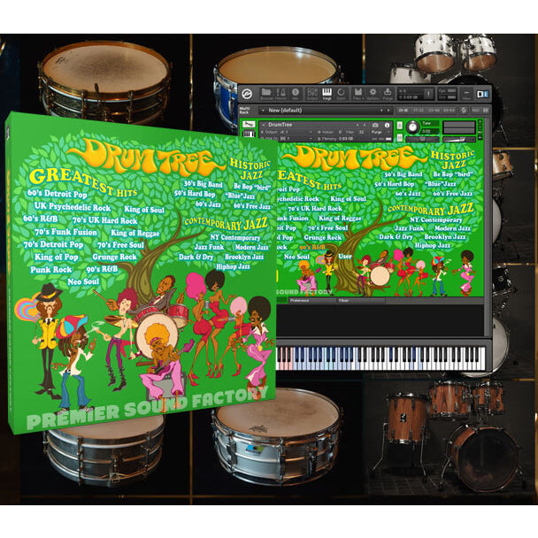 Factory Drum Tree  Premier Sound (Win/Mac) *Kontakt Library*