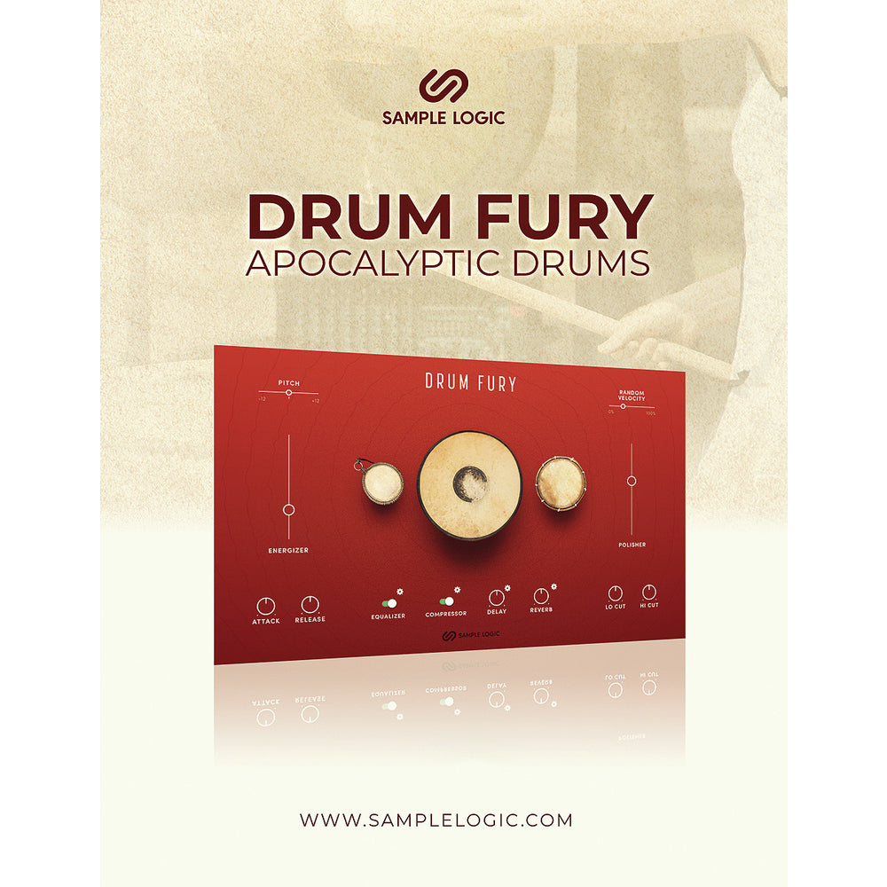 Drum Fury  Sample Logic (Win/Mac) *Kontakt Library*