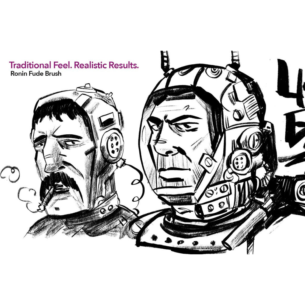 Procreate【T169】 Procreate Samurai Ink Brushes