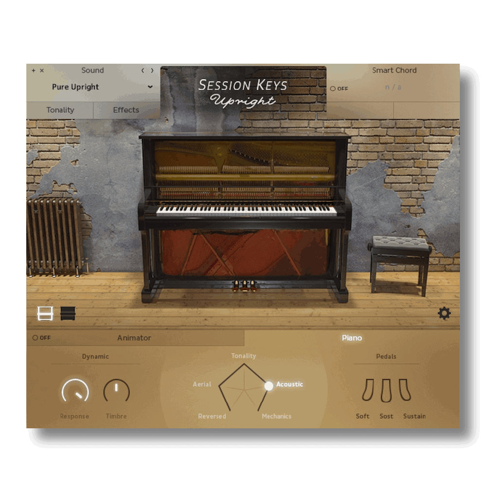Session Keys Upright  E-Instruments (Win/Mac) *Kontakt Library*
