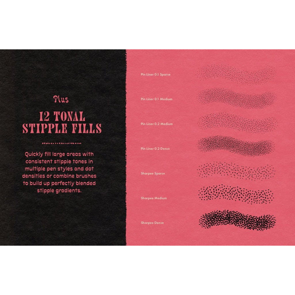 Procreate【T203】Stipple Studio for Procreate