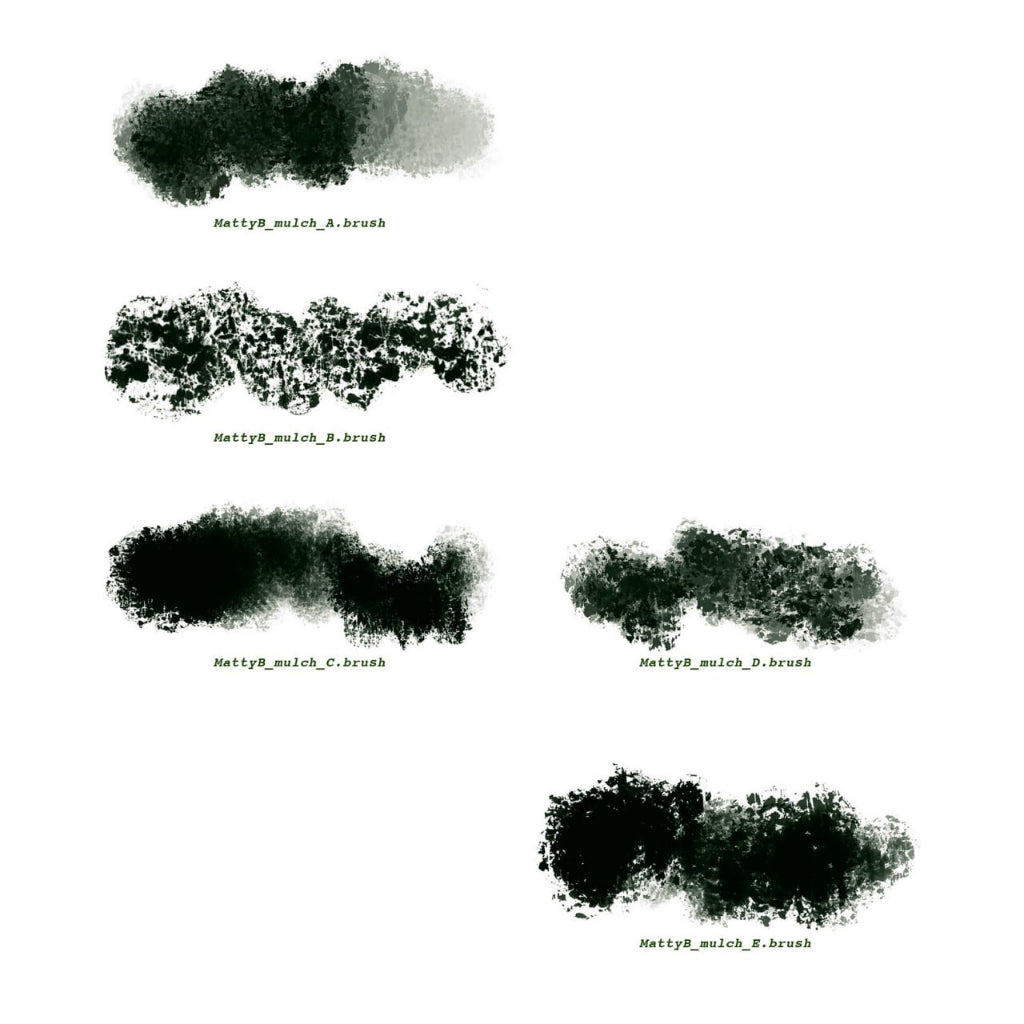 Procreate【T218】 FLORA - Vegetation Brushes for Procreate