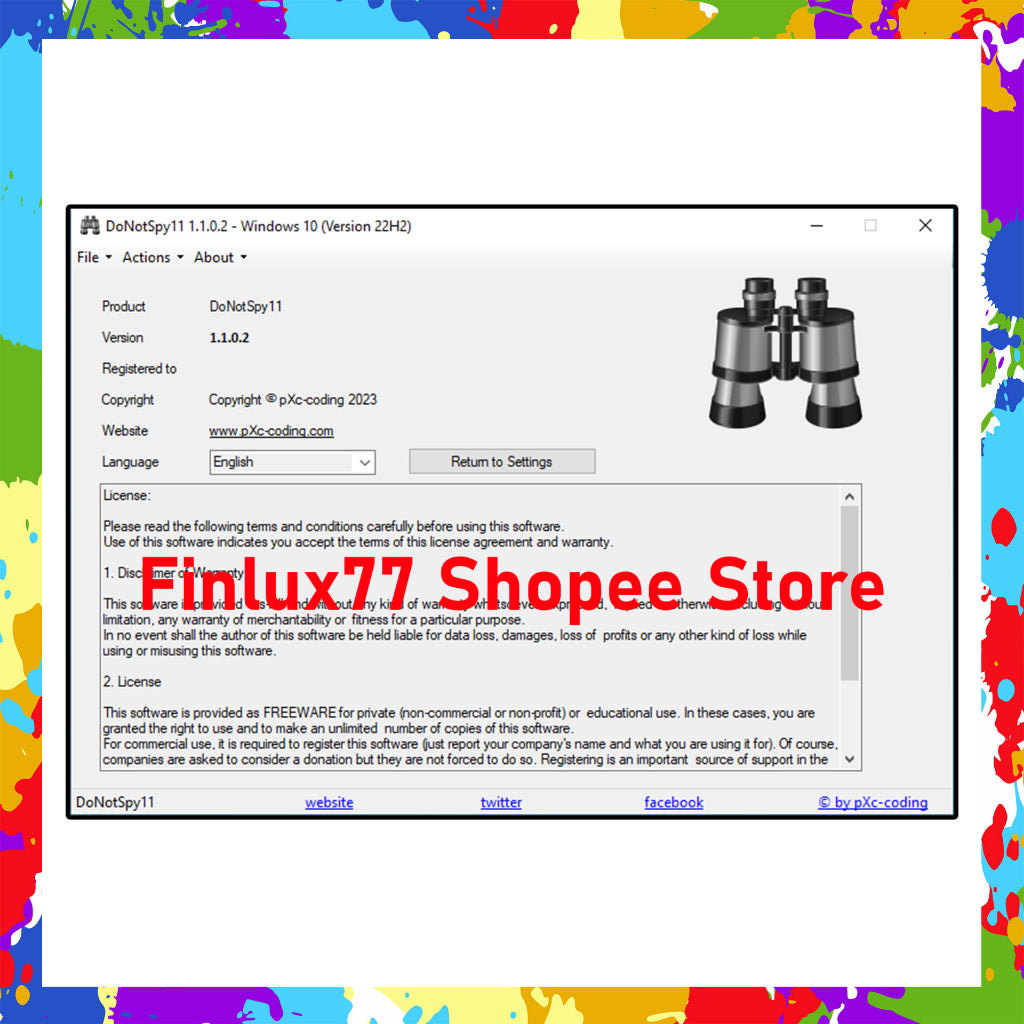 DoNotSpy11 v1.1.0.2 Latest 2023 Lifetime For Windows | Do Not Spy Anti Spyware