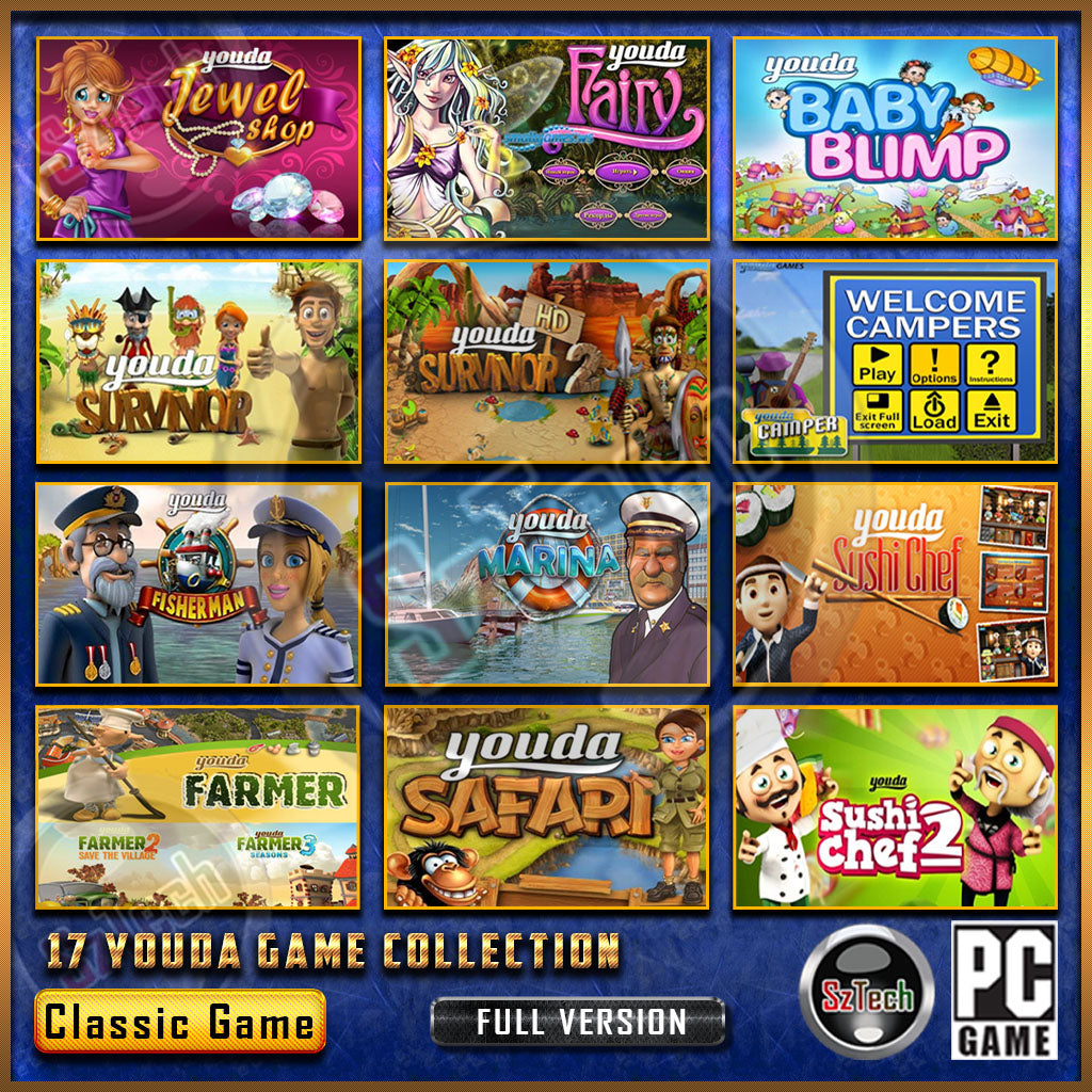All In One Classic Games[ PC/LAPTOP GAMES] Digital DownloadDiner Dash | Zuma | Feeding Frenzy | Red Alert | NFS |