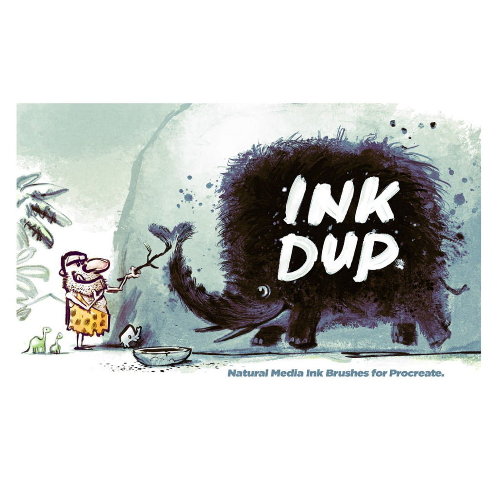 Procreate【T209】 INKDUP - Natural Ink Brushes for Procreate