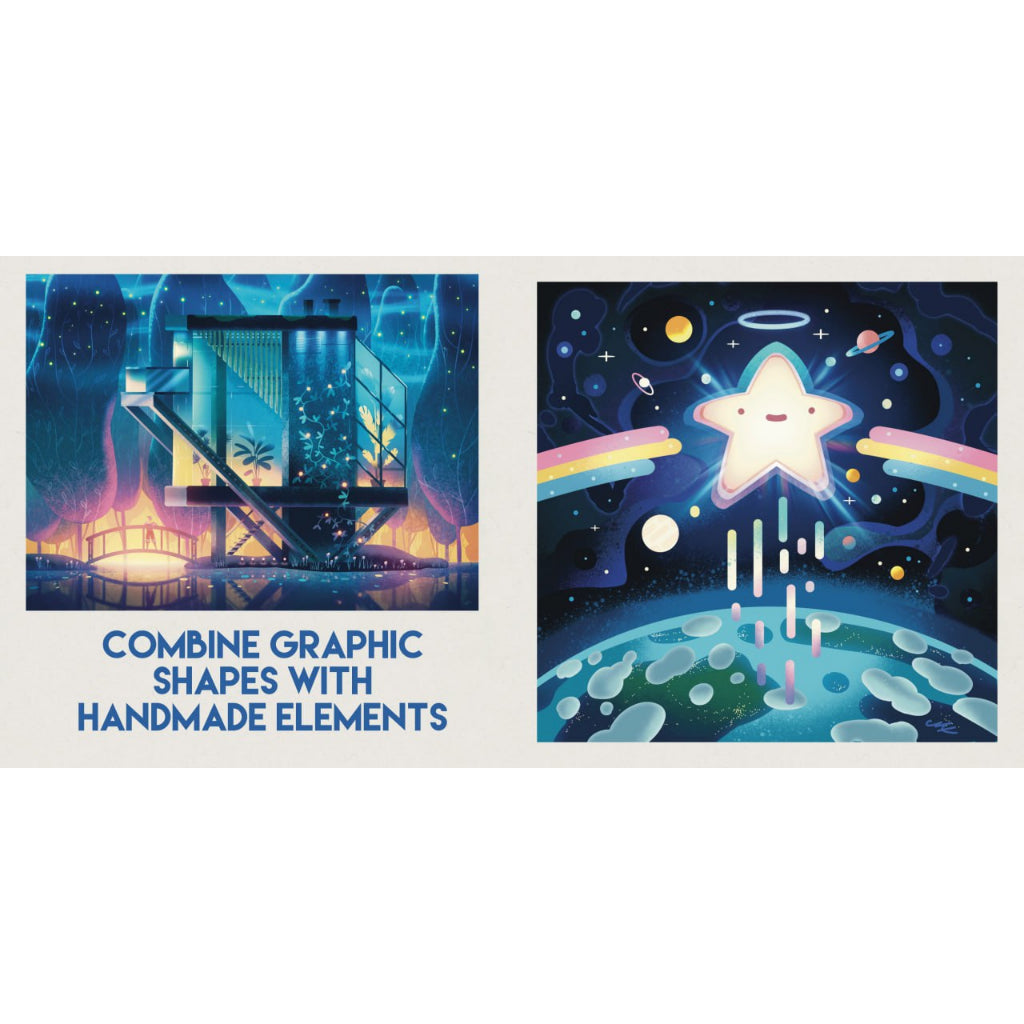 Procreate【T185】Graphic Illustration Brush Set for Procreate