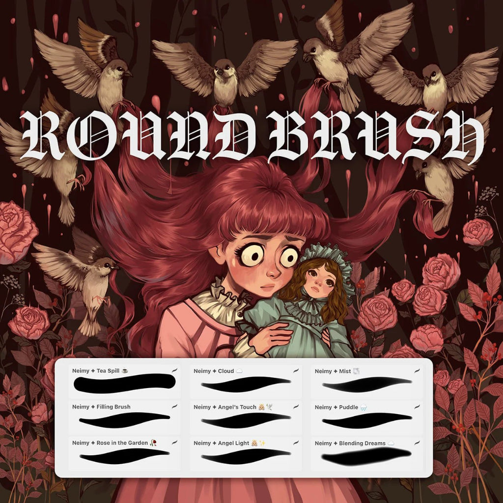 Procreate【T171】 NK Procreate Brush Set