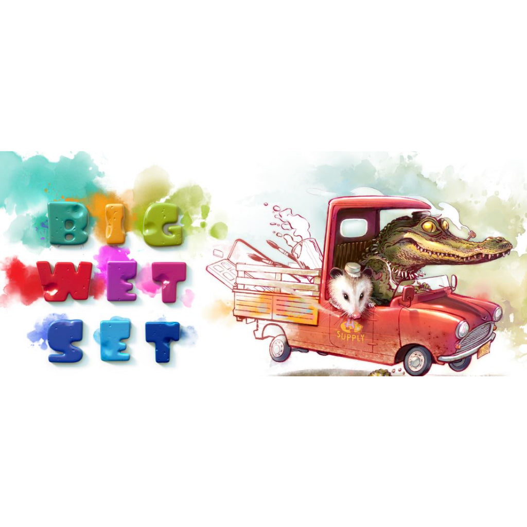 Procreate【T167】BIG WET SET - Procreate Brushes