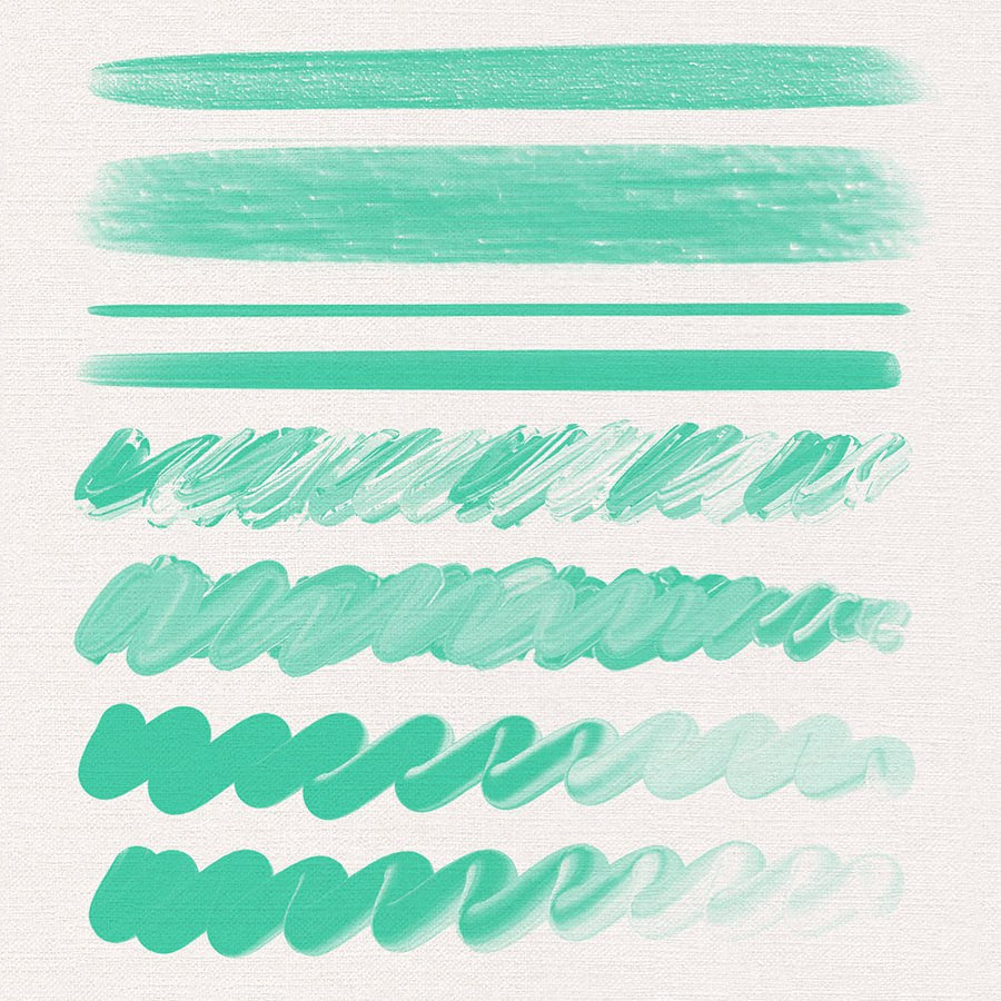 Procreate【T219】 Procreate Oil Paint Brush Set