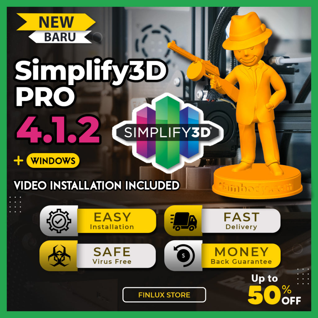 [VIDEO] Simplify3D v4.1.2 Lifetime For Windows | 3D Printing Software | Simplify 3D