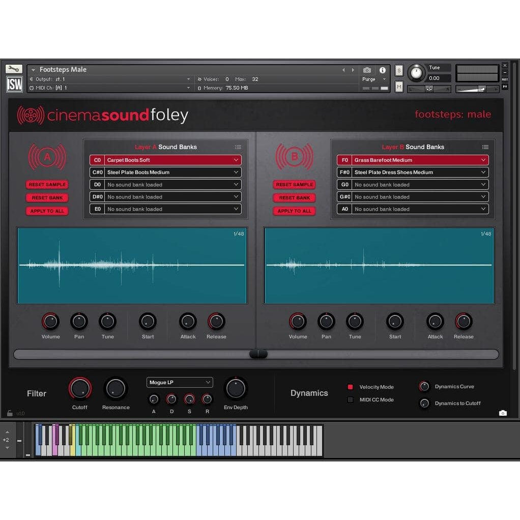 Cinema Sound Foley Library  Impact Soundworks (Win/Mac) *Kontakt Library*