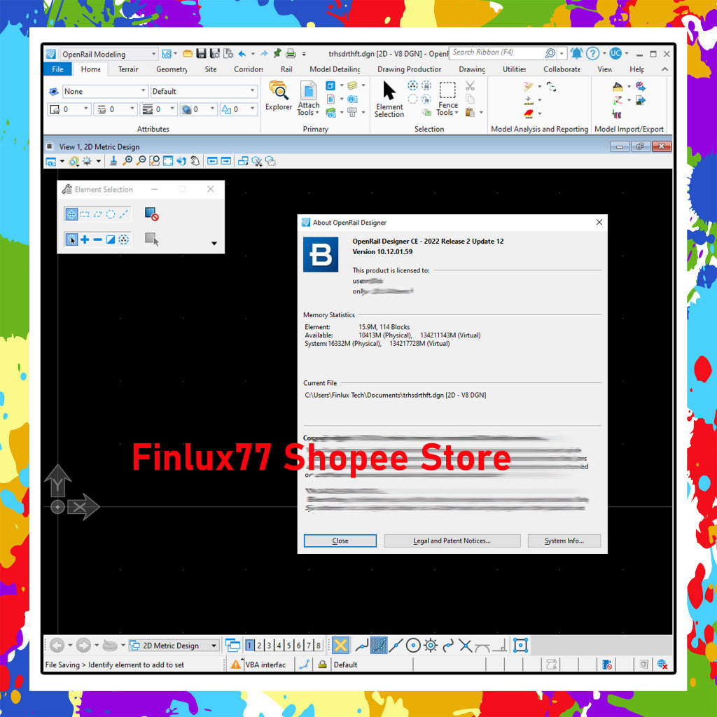 [SELF REDEEM] Bentley OpenRail Designer 2024 v24.00 Lifetime For Windows (64-Bit)